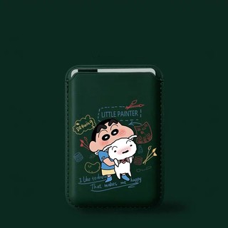 Chó Dễ Thương Crayon Shinchan Họa Tiết Ví Đựng Thẻ Cho iPhone 15pro 15promax 14 14promax 14 Pro 16 16plus 16 Pro Max 13 12Pro 11