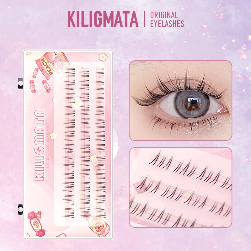 Kiligmatata Ba Hàng Lông Mi Giả Elf Thông Minh Và Đa Năng Tự Nhiên Sử Dụng Hàng Ngày 11mm-13mm Tự Nhiên Chuyên Nghiệp C & D Có Thể Tái Sử Dụng