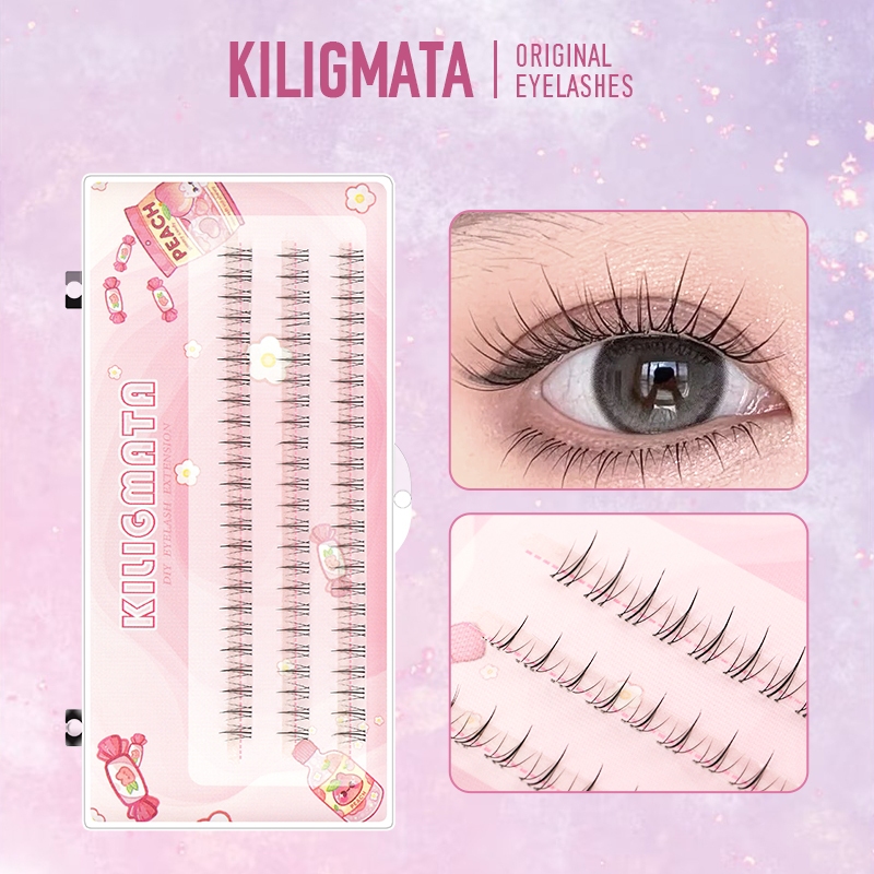 Kiligmatata Ba Hàng Lông Mi Giả Elf Thông Minh Và Đa Năng Tự Nhiên Sử Dụng Hàng Ngày 11mm-13mm Tự Nhiên Chuyên Nghiệp C & D Có Thể Tái Sử Dụng