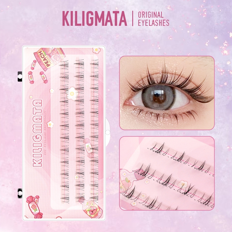 Kiligmatata Ba Hàng Lông Mi Giả Elf Thông Minh Và Đa Năng Tự Nhiên Sử Dụng Hàng Ngày 11mm-13mm Tự Nhiên Chuyên Nghiệp C & D Có Thể Tái Sử Dụng