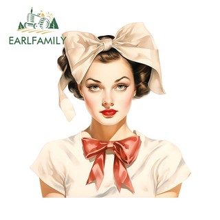 EARLFAMILY 13cm Marilyn Monroe Dán Xe Hơi Hấp Dẫn Sáng Tạo Tắc Xước Chai Nước Tủ Lạnh DIY Decal Nghệ Thuật Đường Phố Dấu Hiệu