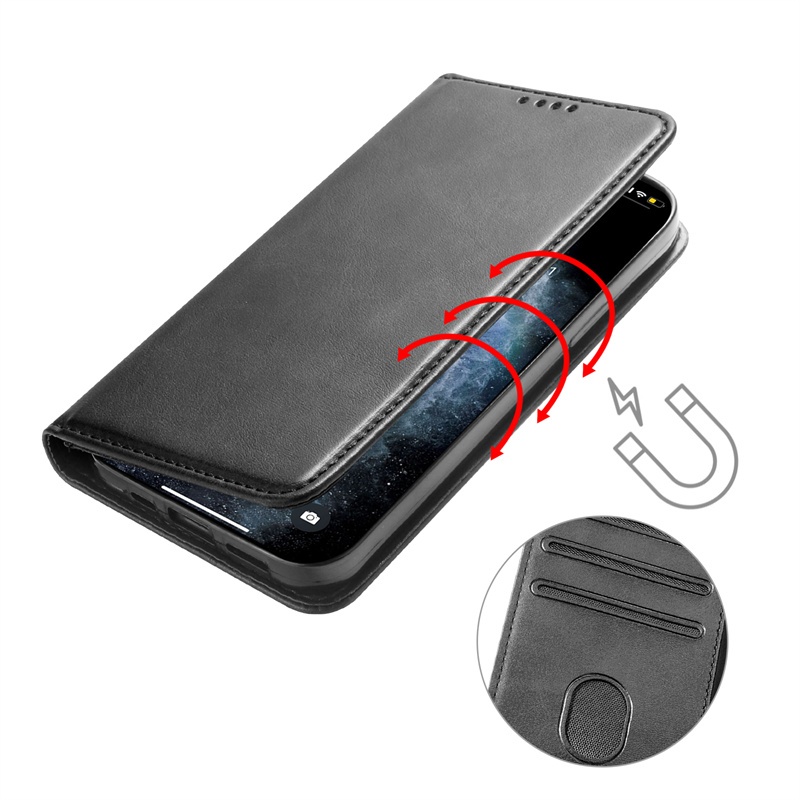 Vỏ Sang Trọng Cho Huawei Nova 3E 4E 5i 5T 7i 11i 6 7 11 SE Pro Ultra Ốp Lưng Ví Lật Retro Kinh Doanh Mờ Da Khe Cắm Thẻ Đứng Vỏ Bảo Vệ