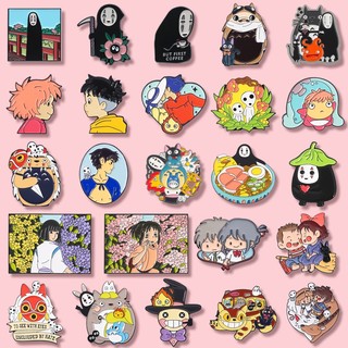 Huy Hiệu Cài Áo Hình Nhân Vật Hoạt Hình Totoro Đáng Yêu 31 "Miyazaki Hayao"