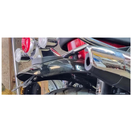 Thích hợp cho HONDA DAX125 ST125 Dachshund: giá đỡ biển số sau ngắn, phụ kiện chắn bùn
