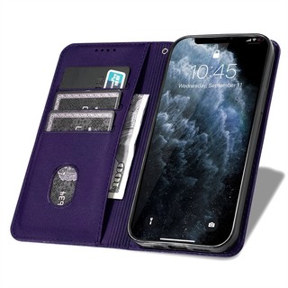 Vỏ Sang Trọng Cho Vivo V17 V19 V20 V27 V29 V30 Lite V40 SE X100 Pro Ultra X100S 5G Ốp Lưng Ví Lật Retro Kinh Doanh Mờ Khe Cắm Thẻ Da Đứng Vỏ Bảo Vệ