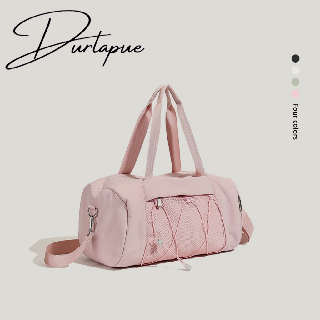 [Durlapue] Túi du lịch thiết kế chống nước Unisex Túi đeo vai du lịch Túi tập thể thao di động