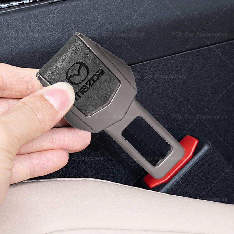 Cao Cấp An Toàn Xe Ô Tô Khóa Dây An Toàn Xe Loại Bỏ Khóa Âm Thanh Báo Động Cho Xe Mazda 2 3 5 6 2017 CX-4 CX-5 CX-7 CX-9