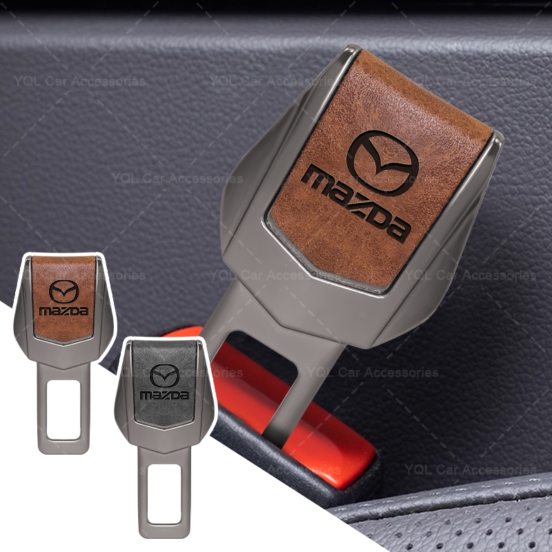 Cao Cấp An Toàn Xe Ô Tô Khóa Dây An Toàn Xe Loại Bỏ Khóa Âm Thanh Báo Động Cho Xe Mazda 2 3 5 6 2017 CX-4 CX-5 CX-7 CX-9