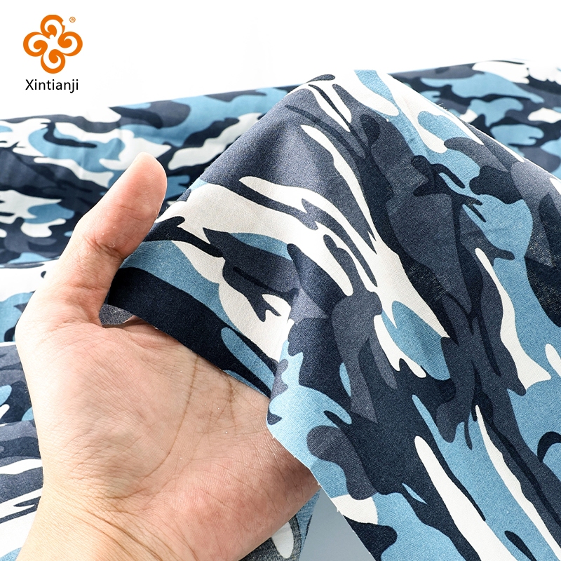 Ngụy Trang In Poplin DIY Chắp Vá May Vải 50x145cm TJ1343