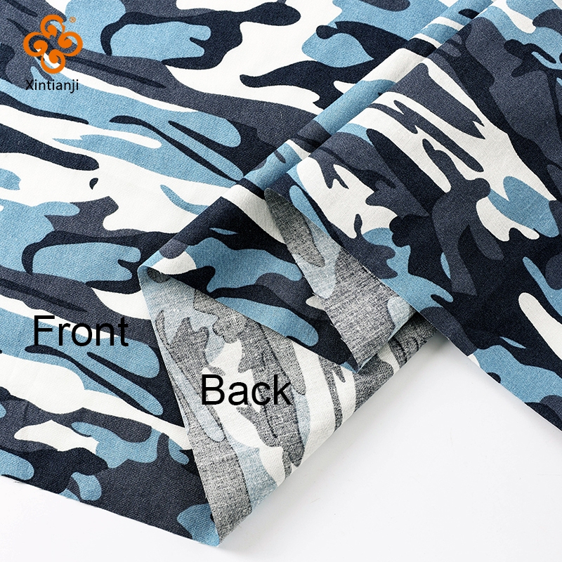 Ngụy Trang In Poplin DIY Chắp Vá May Vải 50x145cm TJ1343