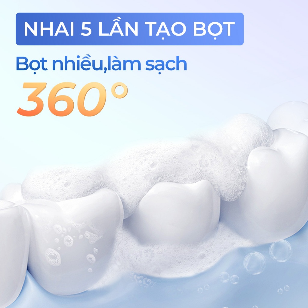Ảnh Viên kem đánh răng nhai MINIMELI Làm mới hơi thở tức thì 3