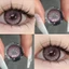 1 Cặp Kính Áp Tròng k4 Màu Xám Đen 14.5mm Thoải Mái Thích Hợp Cho Trang Điểm 996