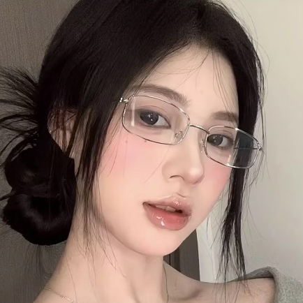 Kính cận thị thời trang -0.5 -1.0 -1.5 -2.0 -2.5 -3.0 -3.5 -4.0 -4.5 -5.0 -5.5 -6.0 độ Kính máy tính cận thị chống ánh sáng xanh cho nam và nữ 1024