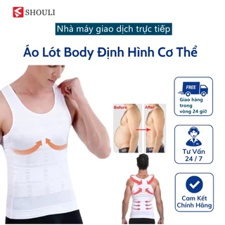Áo Lót định Hình Cơ Thể Thon Gọn Cho Nam SHOULI