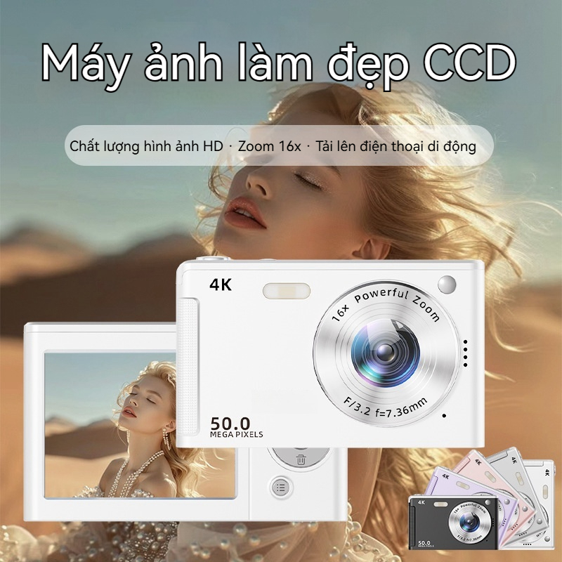 Camera kỹ thuật số Hd ccd Tiệc sinh viên Selfie có thể chuyển điện ...