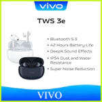 Tai nghe Bluetooth VIVOTWS 3e Khử tiếng ồn chủ động Tai nghe không dây Bluetooth 5.3 AI Khử tiếng ồn cho Vivo X100 PRO COD — ảnh 1