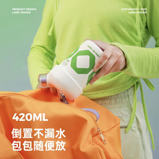 Cốc giữ nhiệt Lane Mouen bằng thép không gỉ kèm ống hút, giữ ấm/lạnh, dễ thương, giá trị cao, bình nước thể thao ngoài trời
