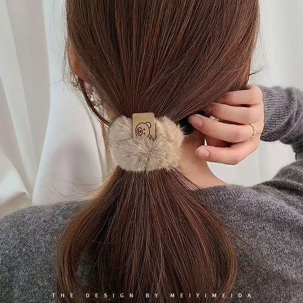 Thời trang hàn quốc sang trọng gấu dây buộc tóc cô gái dễ thương sinh viên quà tặng sinh nhật