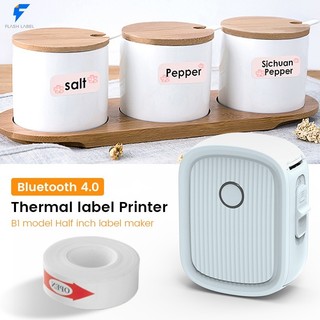 Máy in nhiệt mini cầm tay FlashLabel B1 kết nối bluetooth in mã QR, barcode mã vạch, ghi chú