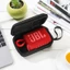 Bảo vệ du lịch đa chức năng cho hộp đựng loa JBL GO 3 Túi chống sốc chống bụi màu đen