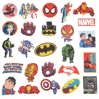 Bộ 50 Avengers Siêu Anh Hùng Marvel Dán Xe Máy Điện Thoại Ô Tô Laptop Miếng Dán Trẻ Em Đồ Chơi DIY