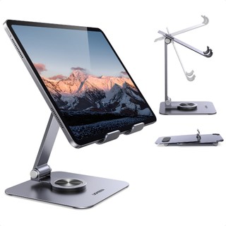Giá đỡ điện thoại bằng nhôm UGREEN Góc điều chỉnh 360° Bảo vệ silicon có thể gập lại cho iPhone / iPad