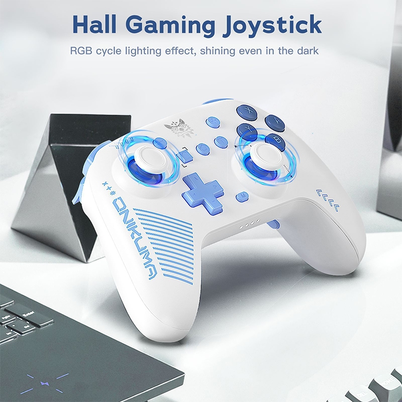 Bộ điều khiển trò chơi không dây Maoedge Tay cầm chơi Game Bluetooth RGB cho Nintendo Switch PC Android iOS Bộ điều khiển