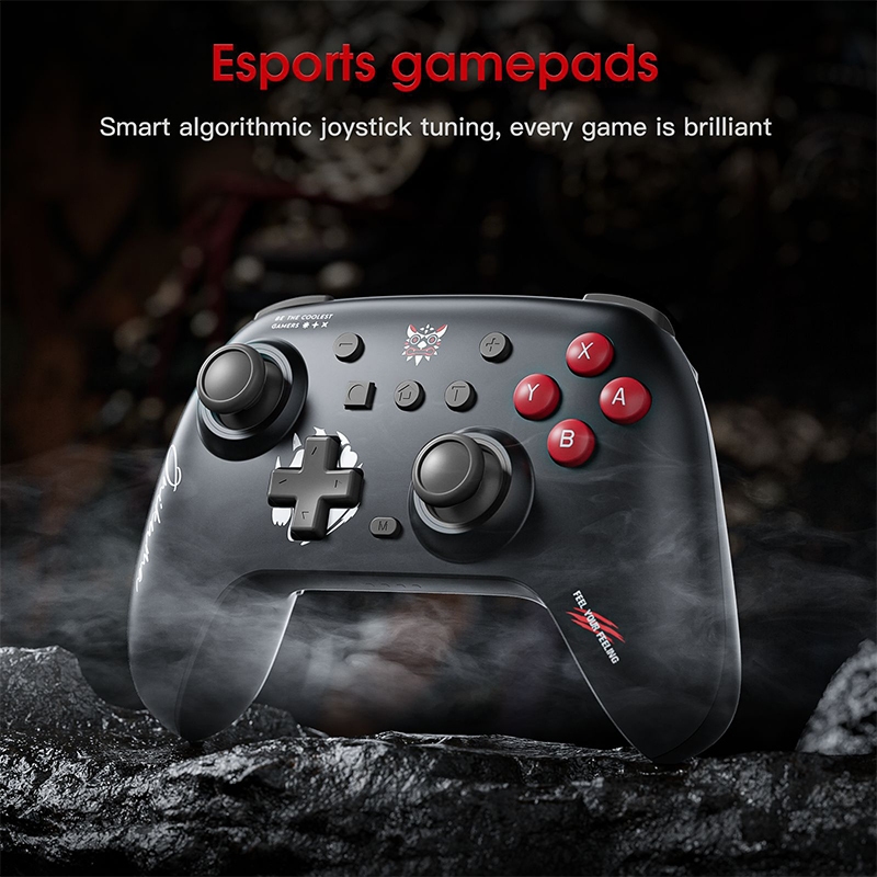 Bộ điều khiển trò chơi không dây Maoedge Tay cầm chơi Game Bluetooth RGB cho Nintendo Switch PC Android iOS Bộ điều khiển