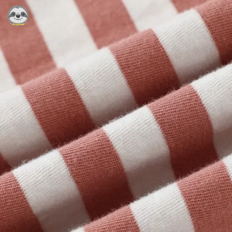 Phong cách Nhật Bản Muji Style / Áo thun sọc dài tay nữ / Áo thun Cotton đơn giản / Áo khoác ngoài đế thông thường