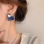 Nhỏ Tươi Xanh Bông Tai Nữ 2025 Phong Cách Mới Bán Chạy Phong Cách Sang Trọng Bông Tai Influencer Ánh Sáng Sang Trọng Cao Cấp Bông Tai