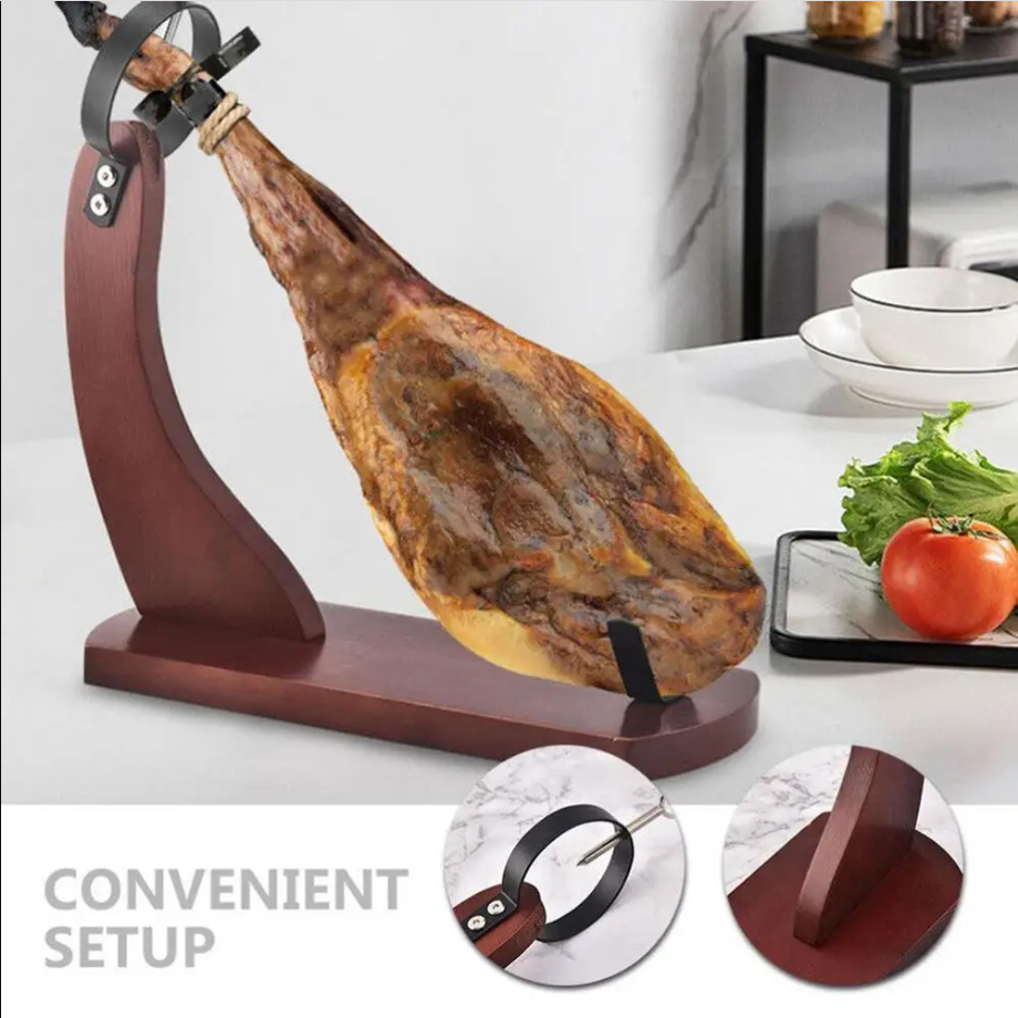 Acutuna Gỗ Ham Đứng niversal Tây Ban Nha Ham Giá Đỡ Cho Thịt Nướng Hộ Gia Đình Nhà Hàng Đầu Bếp Dụng Cụ Phụ Kiện