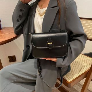Thời Trang Retro Lớp Đầu Tiên Da Bò Túi Vuông Nhỏ Nữ Túi Đeo Vai Da Thật Túi Đeo Ngang