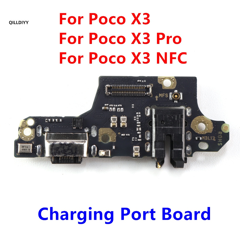 Dành Cho Xiaomi Poco X3 NFC Pro Cổng Sạc Ban Pin Main Board Flex