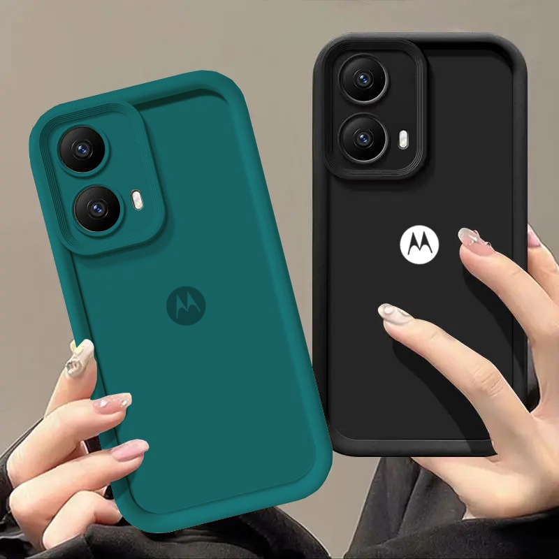 Ốp Mềm Làm Dày Chống Rơi Motorola Moto Edge 50 S50 Neo Pro Ultra Fusion 60 60S Fusion Stylus E15 4G 5G Vỏ Silicon Mềm Chống Sốc