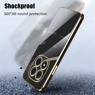 Ốp Điện Thoại Cho Redmi Note 14 Pro 5G Thẳng Mạ Điện Cạnh Vỏ Silicon Mềm Bảo Vệ Toàn Diện Sang Trọng Ốp Lưng SYD01