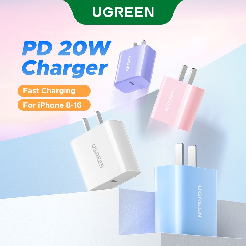 Củ sạc nhanh Ugreen 20W PD