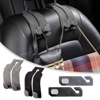 Móc Dụng Cụ Ô Tô Móc Kim Loại Móc Treo Ghế Ô Tô Lưng Móc Đôi Ghế Sau Móc Da Lộn Móc Cho Xe Ô Tô