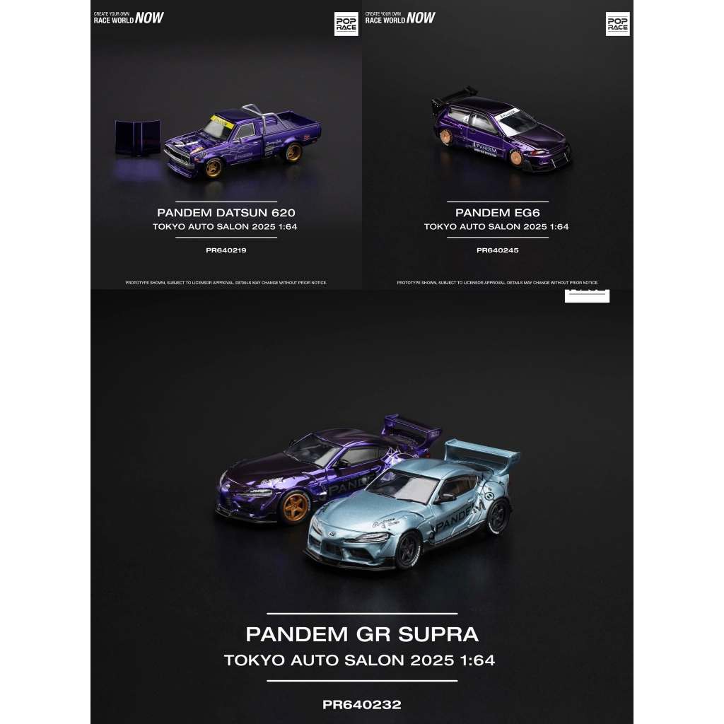 Poprace PR640219/ Pr640232 Tokyo Auto Salon phiên bản đặc biệt