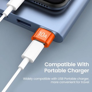 Kebidumei USB3.0 sang Type-C Adapter Đầu Nối Sạc Nhanh Loại C Nam sang USB Nữ Chuyển ĐổiOTG Cho Laptop PC
