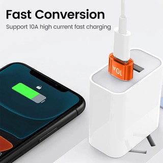 Kebidumei USB3.0 sang Type-C Adapter Đầu Nối Sạc Nhanh Loại C Nam sang USB Nữ Chuyển ĐổiOTG Cho Laptop PC