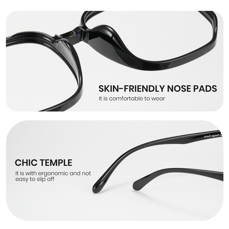 Cyxus Kính Chống Ánh Sáng Xanh Cho Bé 8-16 Tuổi Gọng Lớn Độc Đáo Giảm Mỏi Mắt Máy Tính Học Online Game 6033