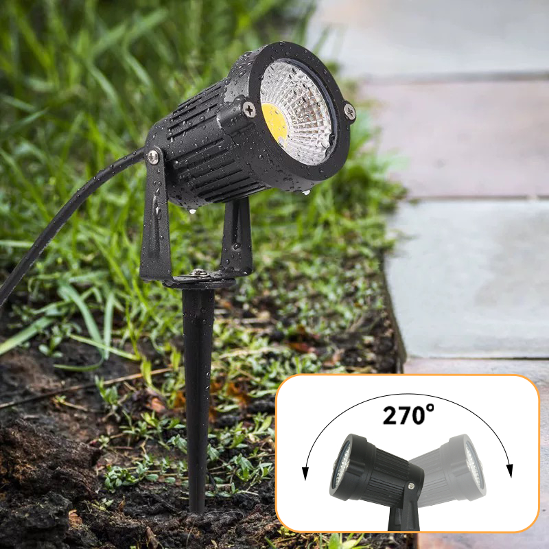 Đèn LED ngoài trời Đèn bãi cỏ chống nước 85-265V Đèn lối đi Sân vườn Đèn sân vườn Trang trí cảnh quan Đèn chiếu sáng cho lối đi Bãi đậu xe Bãi đậu xe Bể bơi chiếu sáng