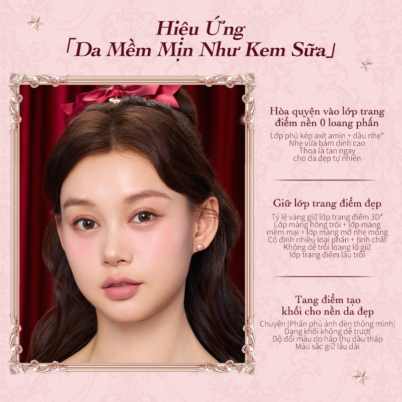 [LIVE]Flower Knows Strawberry Cupid Collection Liquid Blush 6 màu 7g [Trực tiếp]