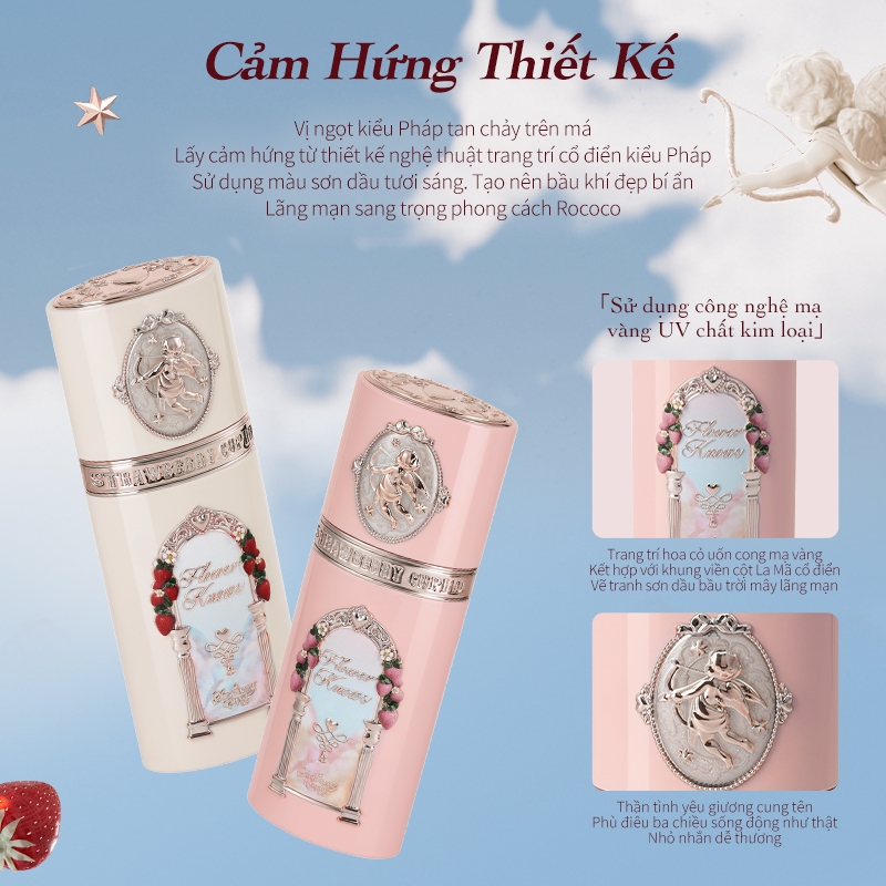 [LIVE]Flower Knows Strawberry Cupid Collection Liquid Blush 6 màu 7g [Trực tiếp]