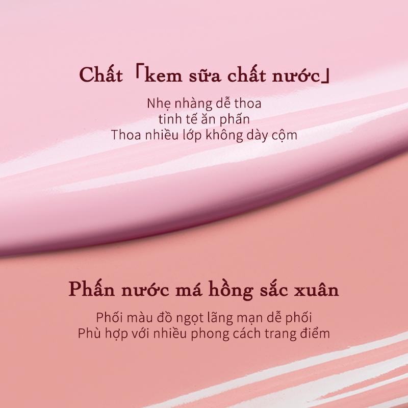 [LIVE]Flower Knows Strawberry Cupid Collection Liquid Blush 6 màu 7g [Trực tiếp]