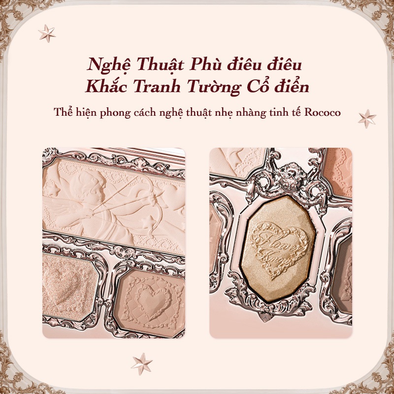 Bộ sưu tập Flower Knows Strawberry Cupid Bảng phấn mắt đa chức năng All-in-One 14g [Live]