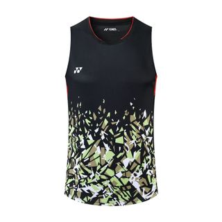 Áo sơ mi cầu lông YONEX 2025 mới dành cho nam và nữ, áo vest không tay thoáng khí và thoải mái, áo thể thao chuyên nghiệp tập luyện bóng rổ
