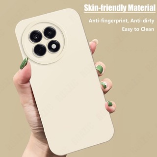 Ốp Silicon Lỏng Mềm OnePlus 13R / OnePlus Ace 5 / OnePlus Ace 5 Pro Vỏ Điện Thoại Ống Kính Bảo Vệ Toàn Diện Màu Trơn Vỏ Đơn Giản Vỏ Chống Sốc AP003 SYKD02