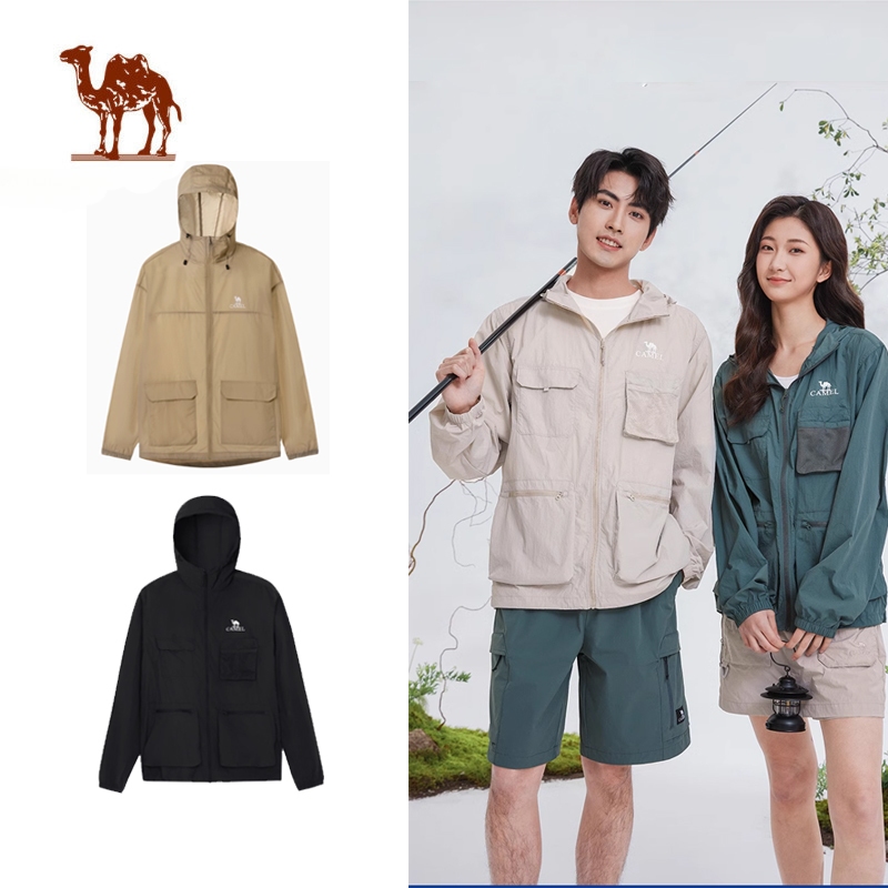 Ảnh Áo khoác chống tia cực tím ngoài trời chống nắng CAMEL CROWN Unisex 1
