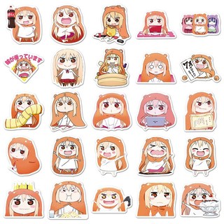 50 CÁI Anime Himouto! Umaru-chan Dán Dễ Thương Graffiti Điện Thoại Laptop Miếng Dán DIY